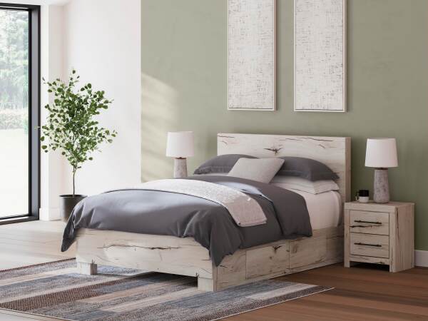 Lawroy Queen Panel Bed with Storage - Image 2