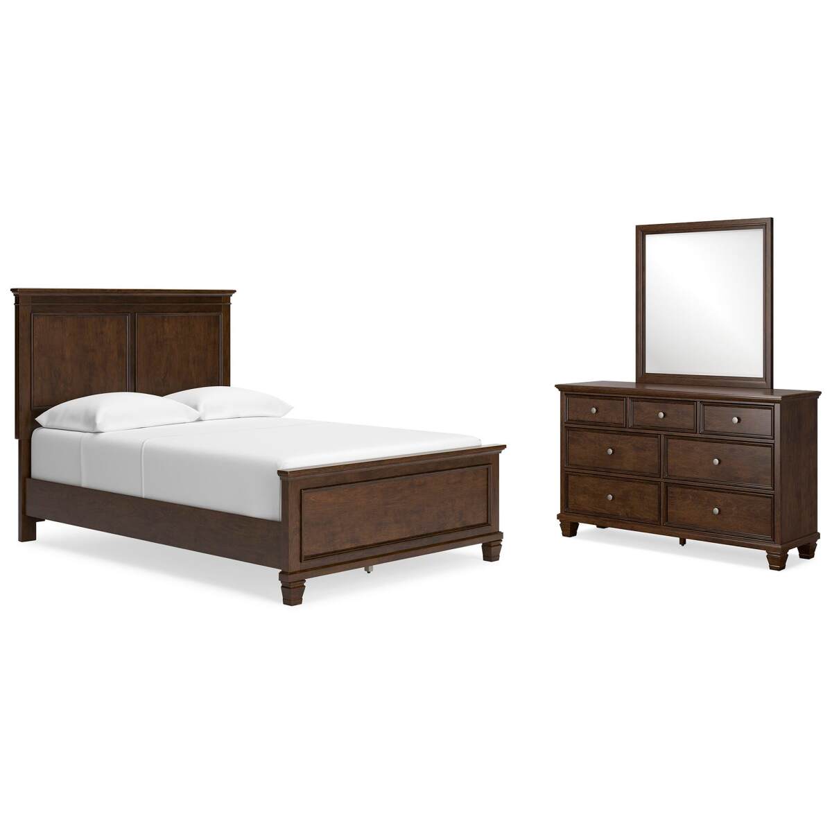 4e7f2bf3af1df8aa156ee5b97df016d2 Danabrin Full Panel Bed, Dresser and Mirror - Image 1