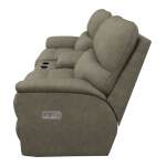 Brooks Power Reclining Loveseat w/ Headrest & Console - U49727 - Image 3