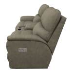Brooks Power Reclining Loveseat w/ Console Headrest & Lumbar - X49727 - Image 3