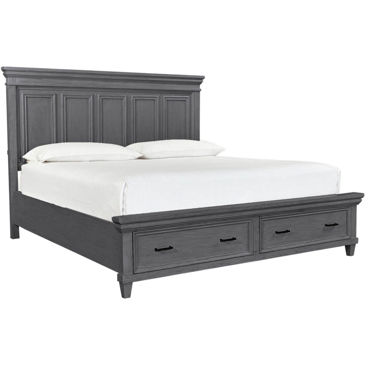 4ed685bad5435aface80a5d4036a2f17 Caraway Panel Bed I248BRGRP2 - Image 1
