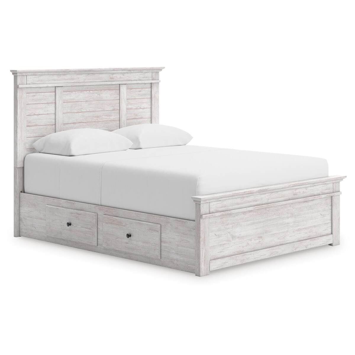 4f3eb2d50a824b96203e164bb16d00ff Makidern Queen Panel Storage Bed - Image 1