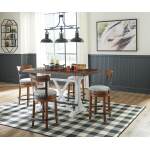 Valebeck Counter Height Dining Table and 4 Barstools - Image 3
