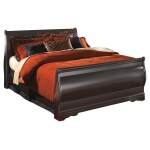 Huey Vineyard Queen Sleigh Bed with Mirrored Dresser and 2 Nightstands - Image 4