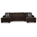 Kimlee 3-Piece Sectional with Double Chaise