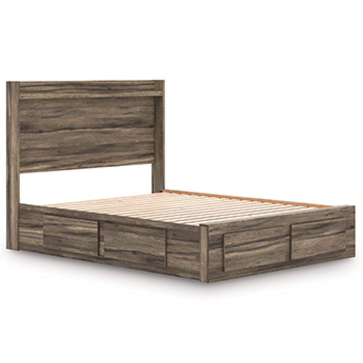 50528782c6015d6c32624abbc1ee4563 Elbrim Queen Storage Footboard - Image 1