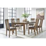 Urbinforte Extension Dining Table and 6 Chairs - Image 3