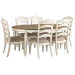 Realyn Dining Table and 6 Chairs