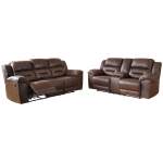 Stoneland Reclining Sofa and Loveseat