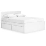 Onita Queen Panel Platform Bed with 2 Side Storage