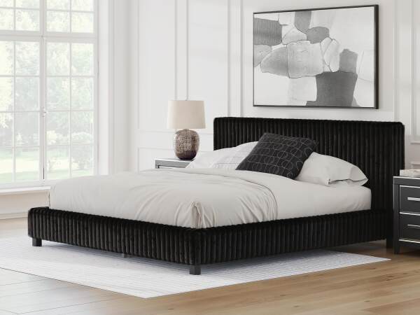 Zuraleus King Upholstered Bed, Dresser and Nightstand - Image 29