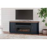 Landocken 83" TV Stand with Electric Fireplace - Image 3