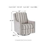 Kambria Swivel Glider Accent Chair - Image 5