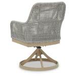 Seton Creek Outdoor Swivel Dining Chair (Set of 2) - Image 7