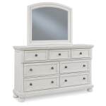 Robbinsdale Queen Panel Bed, Dresser, Mirror and Nightstand - Image 3