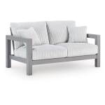 Hurley Park Outdoor Loveseat with Cushion - Image 4
