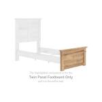 Makidern Twin Panel Footboard