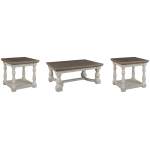 Havalance Coffee Table and 2 End Tables