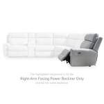 Social Pointe Right-Arm Facing Power Recliner - Image 3