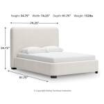 Brintstreet Queen Upholstered Bed - Image 5