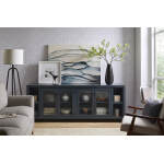 Tatum 84" Console W/ 4 Doors MUU1260-MBL - Image 5