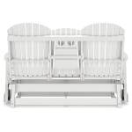 Hyland Wave Outdoor Glider Loveseat - Image 7