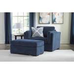 Evansley Oversized Chair and Ottoman - Image 3