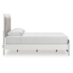 Zuraleus Queen Upholstered Panel Platform Bed, Dresser and Mirror - Image 12