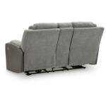 Mixed Motion Power Reclining Loveseat with Console - Image 6