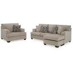Stonemeade Sofa Chaise and Oversized Chair