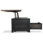 Tyler Creek Coffee Table and 2 End Tables with Console - Image 19