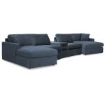 Modmax 5 Piece Sectional with Audio Console