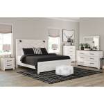 Gerridan King Panel Bed, Dresser, Mirror, Chest and 2 Nightstands - Image 2