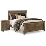 Trinell Queen Panel Bed and Nightstand