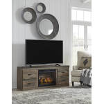 Trinell TV Stand with Electric Fireplace