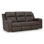 Lavenhorne Reclining Sofa with Drop Down Table