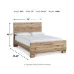 Hyanna King Panel Bed, Dresser, Mirror and 2 Nightstands - Image 7