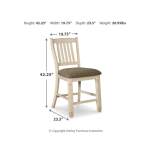Bolanburg Counter Height Dining Table and 4 Barstools - Image 9