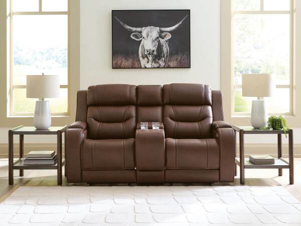 Knightington Power Reclining Loveseat with Audio Seating - Image 3