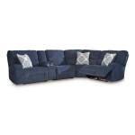 Acklen Place 5-Piece Power Reclining Sectional with Storage Console
