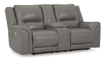 5726412958abe711413aa8ccb89d4438 Trasimeno Power Reclining Loveseat with Console - Image 1