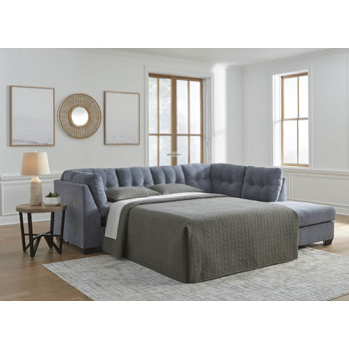 5746843c82fc8d767fe94e9620d0bfae Marleton Left-Arm Facing Full Sofa Sleeper - Image 1