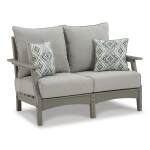 Visola Outdoor Loveseat, 2 Lounge Chairs and Coffee Table - Image 4