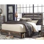 Drystan King Panel Bed with 4 Storage Drawers - Image 3