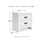 Binterglen Queen Panel Bed and 2 Nightstands - Image 18