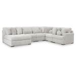 Cuddle Plush 6-Piece Sectional with Chaise - Image 2