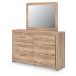 Kinlanni Queen Panel Bed, Dresser, Mirror and Nightstand - Image 9