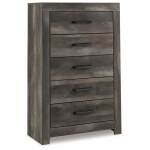 Wynnlow Queen Panel Bed, Dresser, Mirror, Chest and 2 Nightstands - Image 5