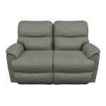 Trouper Power Reclining Loveseat w/ Headrest & Lumbar - X48724