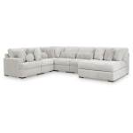 Cuddle Plush 6-Piece Sectional with Chaise